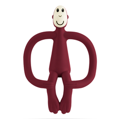 Брязкальця, прорізувачі - Прорізувач Matchistick Monkey Мавпочка бордовий (MM-T-012) Брязкальця, прорізувачі - Прорізувач Matchistick Monkey Мавпочка бордовий (MM-T-012)