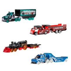 Автомоделі - Автомодель Hot Wheels Вантажівка-трейлер в асортименті (HYT56) Автомоделі - Автомодель Hot Wheels Вантажівка-трейлер в асортименті (HYT56)
