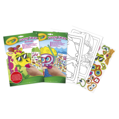 Товари для малювання - Розмальовка Crayola Кумедні люди (25-7351-1) Товари для малювання - Розмальовка Crayola Кумедні люди (25-7351-1)