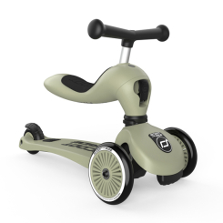 Самокати - Самокат Scoot & Ride Highwaykick-1 Оливковий (SR-160629-OLIVE) Самокати - Самокат Scoot & Ride Highwaykick-1 Оливковий (SR-160629-OLIVE)