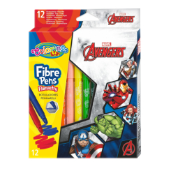 Канцтовари - Фломастери Colorino Месники 12 кольорів (91482PTR) (566535) Канцтовари - Фломастери Colorino Месники 12 кольорів (91482PTR) (566535)