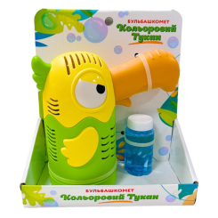 Мильні бульбашки - Набір для мильних бульбашок Zhorya Бульбашкомет кольоровий тукан (C575-16-A) Мильні бульбашки - Набір для мильних бульбашок Zhorya Бульбашкомет кольоровий тукан (C575-16-A)