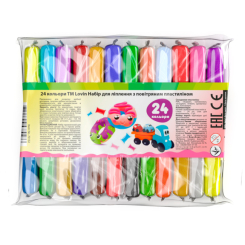 Набори для ліплення - Набір для ліплення Lovin Повітряний пластилін 24 кольори (70132) Набори для ліплення - Набір для ліплення Lovin Повітряний пластилін 24 кольори (70132)
