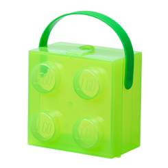 Бокси для іграшок - Бокс для зберігання з ручкою LEGO Lifestyle Цеглинка прозоро-зелений (40240008) Бокси для іграшок - Бокс для зберігання з ручкою LEGO Lifestyle Цеглинка прозоро-зелений (40240008)