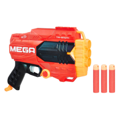 Помпова зброя - Бластер іграшковий Nerf Mega Tri-Break (E0103) Помпова зброя - Бластер іграшковий Nerf Mega Tri-Break (E0103)