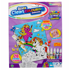 Товари для малювання - Набір для творчості Scentos Clean colouring Чарівний світ (20210) Товари для малювання - Набір для творчості Scentos Clean colouring Чарівний світ (20210)