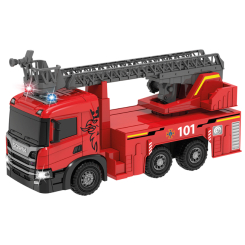 Транспорт і спецтехніка - Автомодель TechnoDrive Super Big Truck Пожежна машина Scania (5005KS) Транспорт і спецтехніка - Автомодель TechnoDrive Super Big Truck Пожежна машина Scania (5005KS)