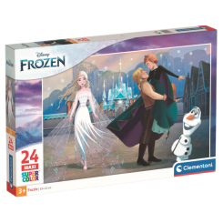 Пазли - Пазл Clementoni Maxi Frozen 24 елементи (24242) Пазли - Пазл Clementoni Maxi Frozen 24 елементи (24242)