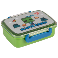 Ланч-бокси - Ланчбокс Yes Minecraft зелено-сірий 420 мл (708054) Ланч-бокси - Ланчбокс Yes Minecraft зелено-сірий 420 мл (708054)