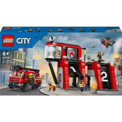 Конструктори LEGO - Конструктор LEGO City Пожежне депо з пожежною машиною (60414) Конструктори LEGO - Конструктор LEGO City Пожежне депо з пожежною машиною (60414)