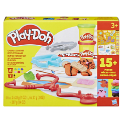 Набори для ліплення - Набір для творчості Play-Doh Ветклініка (G0345/G0346) Набори для ліплення - Набір для творчості Play-Doh Ветклініка (G0345/G0346)