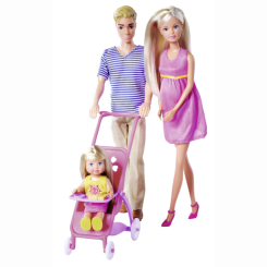 Ляльки - Ігровий набір Steffi & Evi Love Штеффі Щаслива родина (5733673) Ляльки - Ігровий набір Steffi & Evi Love Штеффі Щаслива родина (5733673)