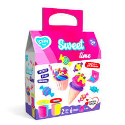 Набори для ліплення - Набір тіста для ліплення Lovin Sweet time (41149) Набори для ліплення - Набір тіста для ліплення Lovin Sweet time (41149)