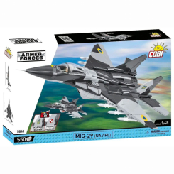 Конструктори з унікальними деталями - Конструктор Cobi Літак МіГ-29 Fulcrum 550 деталей (COBI-5840) Конструктори з унікальними деталями - Конструктор Cobi Літак МіГ-29 Fulcrum 550 деталей (COBI-5840)