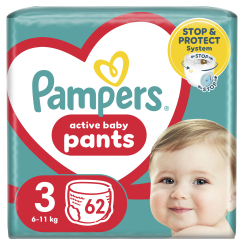 Підгузки - Підгузки-трусики Pampers Active baby Midi 62 шт (8006540069233) Підгузки - Підгузки-трусики Pampers Active baby Midi 62 шт (8006540069233)