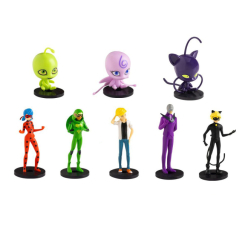 Фігурки персонажів - Набір фігурок-топерів Miraculous Леді Баг (MLB2070_B) Фігурки персонажів - Набір фігурок-топерів Miraculous Леді Баг (MLB2070_B)