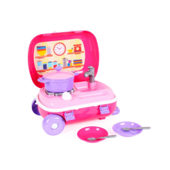 Дитячі кухні та побутова техніка - Ігровий набір Technok Кухня з набором посуду (6061) Дитячі кухні та побутова техніка - Ігровий набір Technok Кухня з набором посуду (6061)