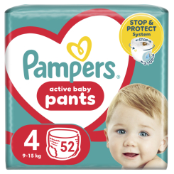 Підгузки - Підгузки-трусики Pampers Active baby Maxi 52 шт (8006540069264) Підгузки - Підгузки-трусики Pampers Active baby Maxi 52 шт (8006540069264)