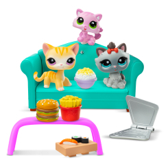 Фігурки персонажів - Ігровий набір Littlest Pet Shop Вечірка зі смаколиками (00636) Фігурки персонажів - Ігровий набір Littlest Pet Shop Вечірка зі смаколиками (00636)