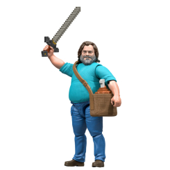 Фігурки персонажів - Фігурка Minecraft Фільм Стів (JFR44/1) Фігурки персонажів - Фігурка Minecraft Фільм Стів (JFR44/1)