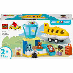 Конструктори LEGO - Конструктор LEGO DUPLO Уперше в аеропорту (10443) Конструктори LEGO - Конструктор LEGO DUPLO Уперше в аеропорту (10443)