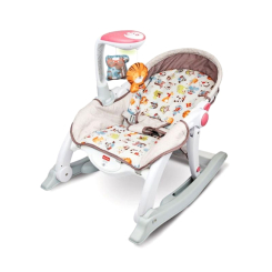 Крісла-качалки - Шезлонг-гойдалка WinFun Grow with me 2 в 1 рожева (802104-NL) Крісла-качалки - Шезлонг-гойдалка WinFun Grow with me 2 в 1 рожева (802104-NL)