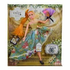 Ляльки - Лялька Emily Руденька у квітковій блакитній спідниці (QJ078/QJ078D-2) Ляльки - Лялька Emily Руденька у квітковій блакитній спідниці (QJ078/QJ078D-2)