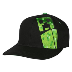 Кепки, панамки - Бейсболка J!NX Minecraft Creepin Snap back (JINX-7116) Кепки, панамки - Бейсболка J!NX Minecraft Creepin Snap back (JINX-7116)