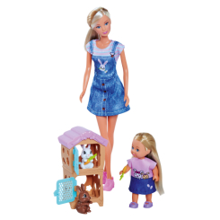 Ляльки - Ігровий набір Steffi & Evi Сім'я кроликів (5733667) Ляльки - Ігровий набір Steffi & Evi Сім'я кроликів (5733667)