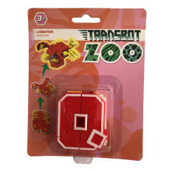 Трансформери - Іграшка-трансформер Transbot Lingva zoo Лобстер (T15507/1/T15507/1-17) Трансформери - Іграшка-трансформер Transbot Lingva zoo Лобстер (T15507/1/T15507/1-17)
