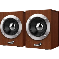 Колонки - Акустична система Genius SP-HF280 2.0 USB-А mini-jack дерево (31730028400) Колонки - Акустична система Genius SP-HF280 2.0 USB-А mini-jack дерево (31730028400)