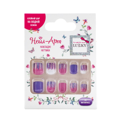 Косметика - Накладні нігті Lukky Waterfall багаторазові (T19424) Косметика - Накладні нігті Lukky Waterfall багаторазові (T19424)