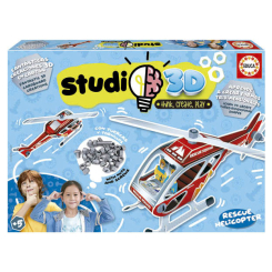 3D-пазли - 3D Пазл Educa Вертоліт (19187) 3D-пазли - 3D Пазл Educa Вертоліт (19187)