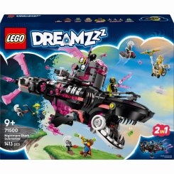 Конструктори LEGO - Конструктор LEGO DREAMZzz Страхітливий підводний човен «Акула» (71500) Конструктори LEGO - Конструктор LEGO DREAMZzz Страхітливий підводний човен «Акула» (71500)