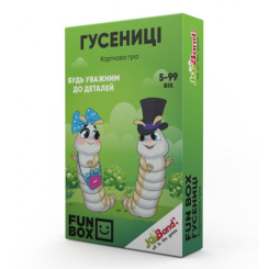 Настільні ігри - Настільна гра JoyBand FunBox Гусениці (FB0002) Настільні ігри - Настільна гра JoyBand FunBox Гусениці (FB0002)