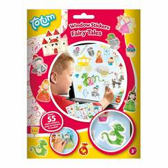 Набори для творчості - Наклейки на вікно Totum Казки (025523) Набори для творчості - Наклейки на вікно Totum Казки (025523)