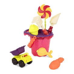 Набори для пісочниці - Набір для пісочниці Battat Відерце Манго (BX1331Z) Набори для пісочниці - Набір для пісочниці Battat Відерце Манго (BX1331Z)