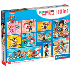 Пазли - Пазл Clementoni Paw Patrol 10 в 1 (8005125202706) Пазли - Пазл Clementoni Paw Patrol 10 в 1 (8005125202706)