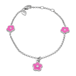 Ювелірні прикраси - Браслет UmaUmi Квіточки рожевий (6929153825848) Ювелірні прикраси - Браслет UmaUmi Квіточки рожевий (6929153825848)