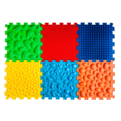 Розвивальні килимки - Масажний килимок Ortek Мікс Пазли 6 елементів (07790) Розвивальні килимки - Масажний килимок Ortek Мікс Пазли 6 елементів (07790)