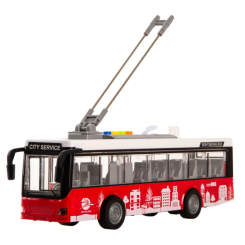 Транспорт і спецтехніка - Автомодель DIY Toys Інерційний тролейбус (CJ-4002564) Транспорт і спецтехніка - Автомодель DIY Toys Інерційний тролейбус (CJ-4002564)