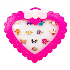 Біжутерія та аксесуари - Набір кілечок Zhorya Казковий настрій (A083-2D) Біжутерія та аксесуари - Набір кілечок Zhorya Казковий настрій (A083-2D)