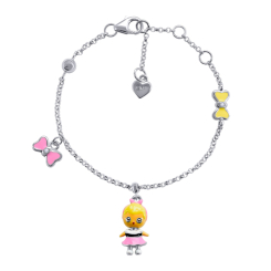 Ювелірні прикраси - Браслет UmaUmi Ляля на ланцюжку рожевий (4170049319497) Ювелірні прикраси - Браслет UmaUmi Ляля на ланцюжку рожевий (4170049319497)