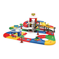 Паркінги і гаражі - Ігровий набір Wader Мега гараж із ліфтом 3 рівня (50320) Паркінги і гаражі - Ігровий набір Wader Мега гараж із ліфтом 3 рівня (50320)