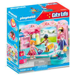 Конструктори з унікальними деталями - Конструктор Playmobil City life Модний магазин (70591) Конструктори з унікальними деталями - Конструктор Playmobil City life Модний магазин (70591)