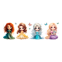 Косметика - Набір тату для тіла Arley Sign Маленькі принцеси (2105) Косметика - Набір тату для тіла Arley Sign Маленькі принцеси (2105)