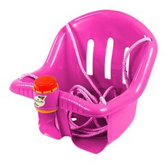 Ігрові комплекси, гойдалки, гірки - Підвісна гойдалка Orion зі звуковим сигналом рожева (757/757-5) Ігрові комплекси, гойдалки, гірки - Підвісна гойдалка Orion зі звуковим сигналом рожева (757/757-5)