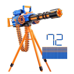 Помпова зброя - Швидкострільний бластер X-Shot Insanity Motorized rage fire Gatlin gun зі штативом (36605R) Помпова зброя - Швидкострільний бластер X-Shot Insanity Motorized rage fire Gatlin gun зі штативом (36605R)