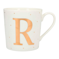Чашки, склянки - Чашка Top Model з буквою R 300 мл фарфорова (045909/40) Чашки, склянки - Чашка Top Model з буквою R 300 мл фарфорова (045909/40)