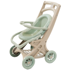 Транспорт і улюбленці - Візок для ляльок Doloni з шезлонгом зелений (0122/01eco) Транспорт і улюбленці - Візок для ляльок Doloni з шезлонгом зелений (0122/01eco)